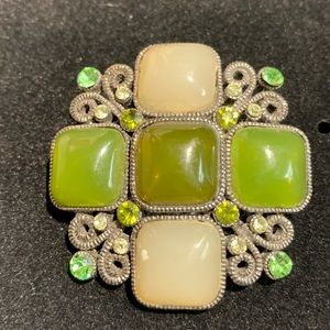 Green Brooch/Pendant